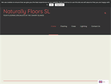 Tablet Screenshot of naturallyfloorssl.com